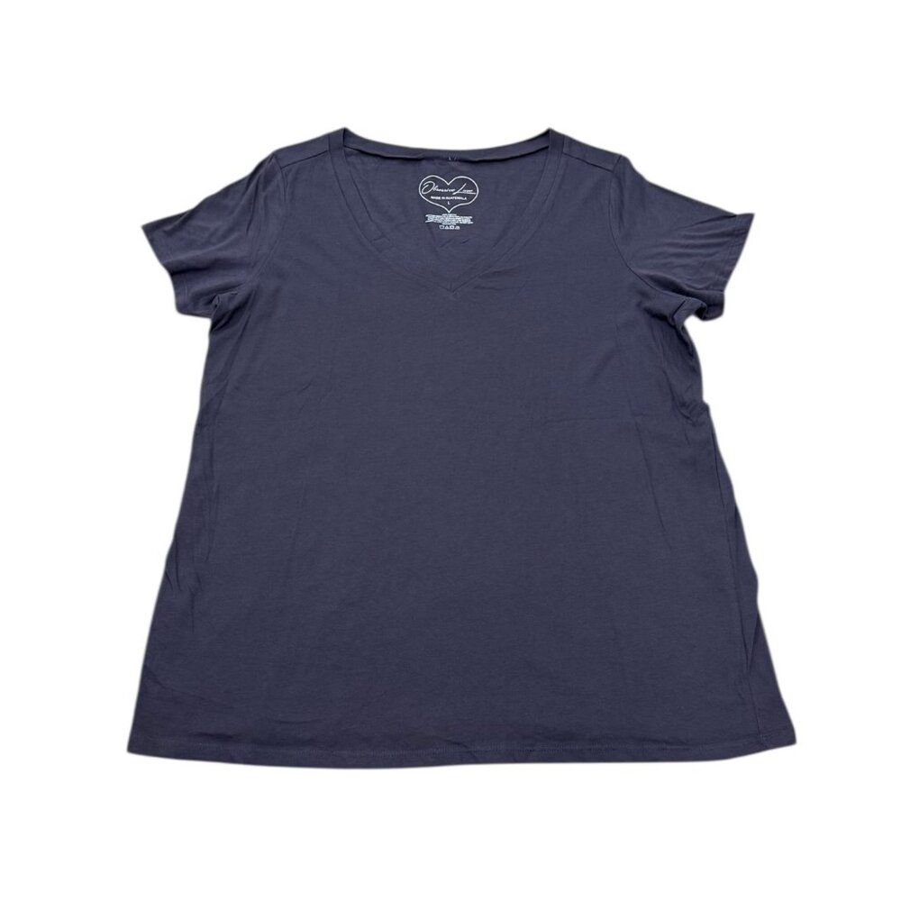 Men’s Obsessive Love Grey V-Neck T-Shirt